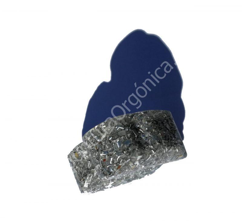 Orgonita electronite Hoja Corazón decorativa - Imagen 5