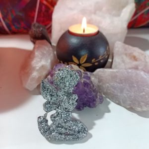 Angelito decorativo de Orgonita - Electronite