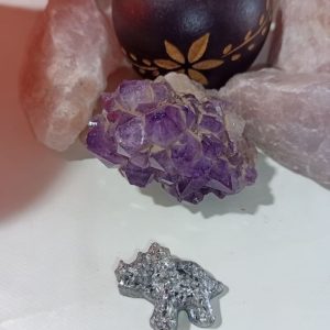 Dinosaurio Decorativo Pequeño Mod. 2. Orgonita - Electronite.