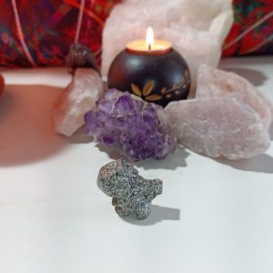 Dinosaurio decorativo pequeño Mod. 3. Orgonita - Electronite