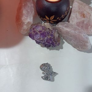 Dinosaurio decorativo pequeño Mod. 3. Orgonita - Electronite