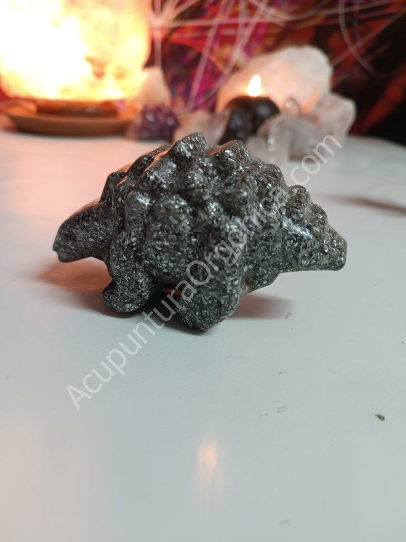 Dinosaurio decorativo Grande Mod. 3 Orgonita - Electronite - Imagen 2