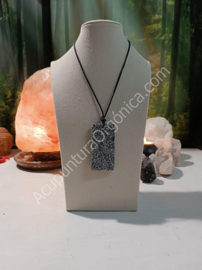 Colgante Chapa Rectangular. Orgonita-Electronite - Imagen 5