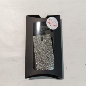 Colgante Chapa Rectangular. Orgonita-Electronite