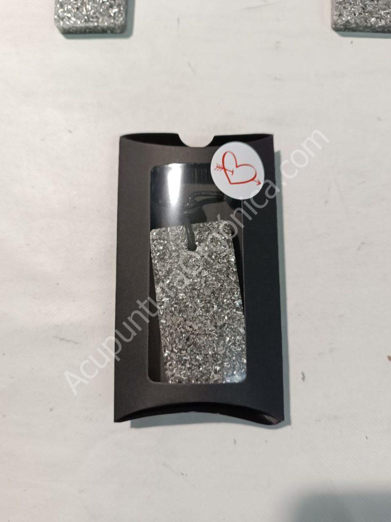 Colgante Chapa Rectangular. Orgonita-Electronite - Imagen 7