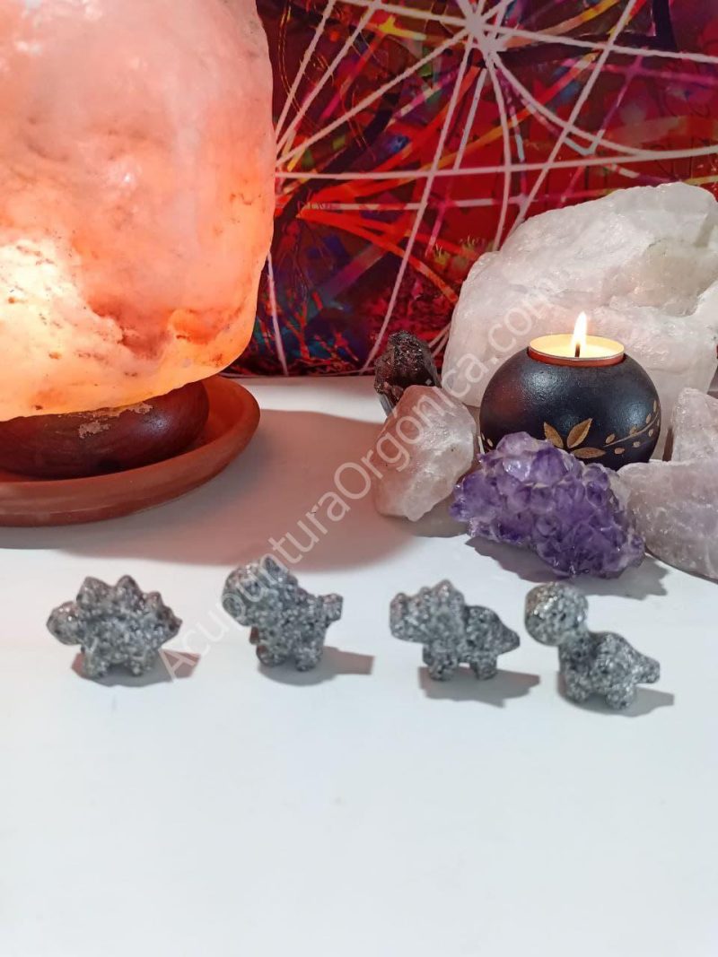 Dinosaurio pequeño Orgonita Electronite Modelo 4 - Imagen 4