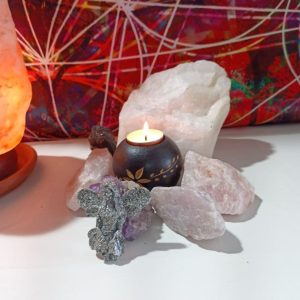 Hada decorativa Dos Alas. Orgonita - Electronite.