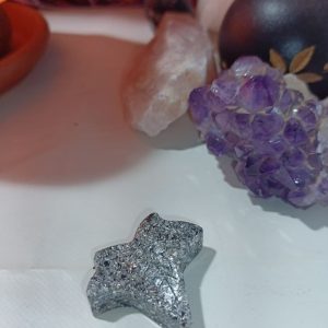 Hoja en Punta de Orgonita - Electronite