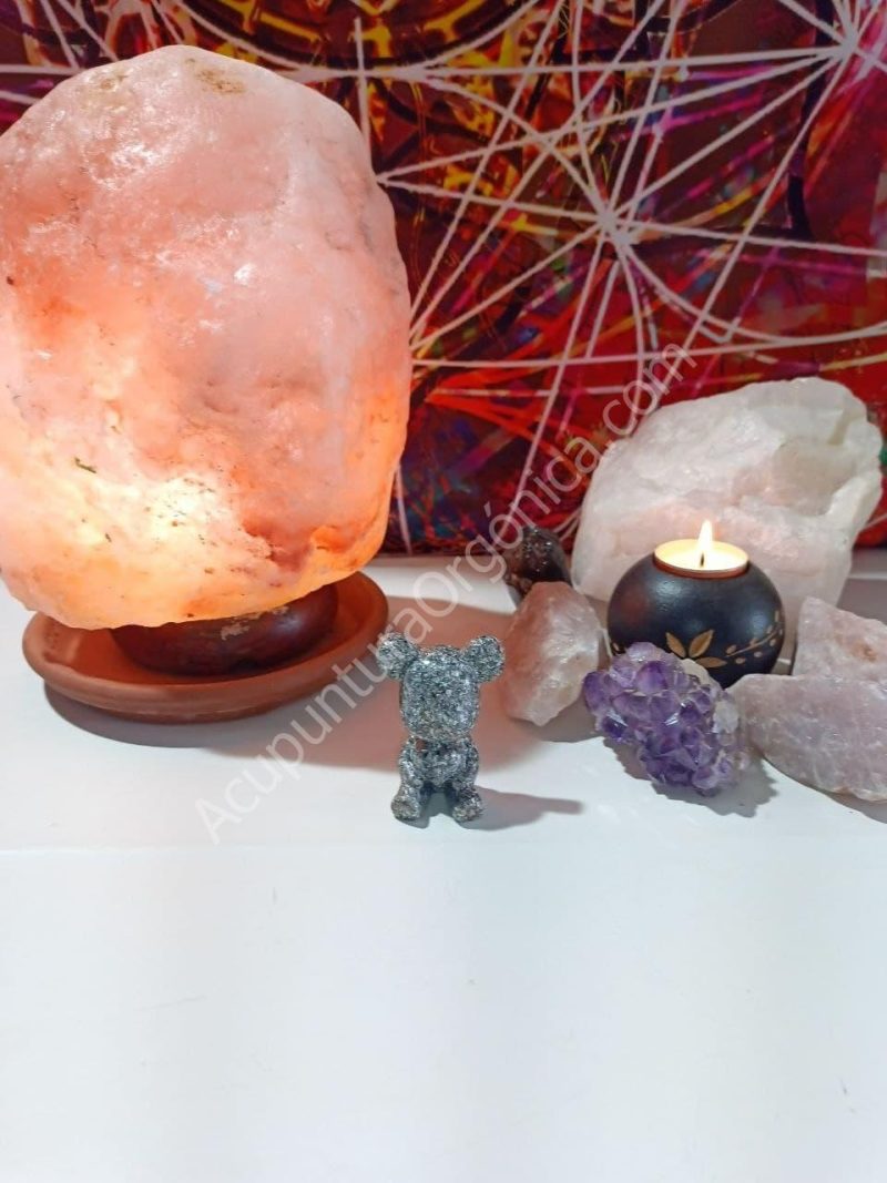 Osito corazón decorativo. Orgonita - Electronite. - Imagen 3