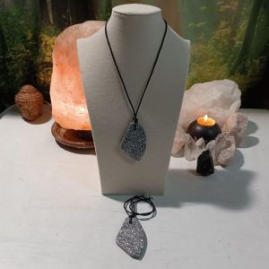 Colgante Abstracto Grande de Orgonita - Electronite.