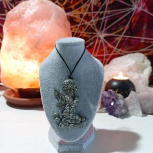 Colgante forma de Ángel Orgonita - Electronite