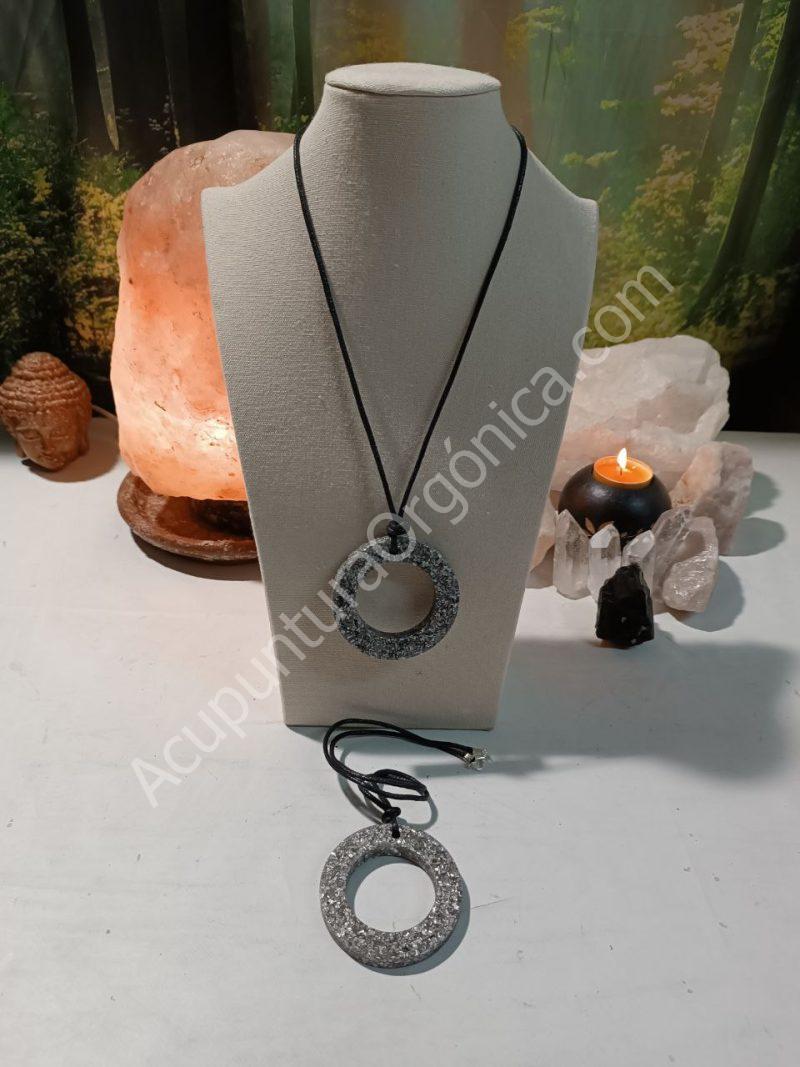 Colgante Aro Grande. Orgonita - Electronite - Imagen 4