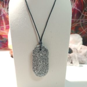 Colgante Chapa Militar Orgonita-Electronite