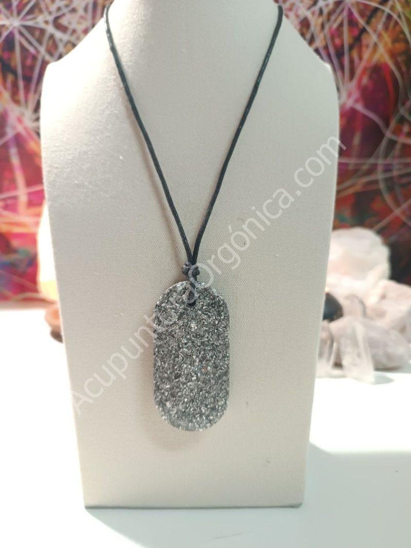 Colgante Chapa Militar Orgonita-Electronite - Imagen 3