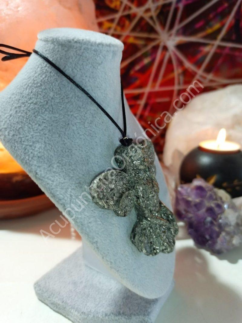 Colgante Hada 2 Alas. Orgonita - Electronite. - Imagen 5