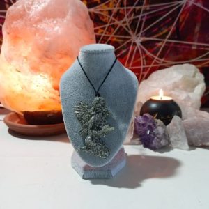 Colgante forma de Hada 1 ala orgonita electronite