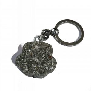 Llavero Huella Perro Orgonita - Electronite