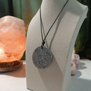 Colgante Círculo Grande. Orgonita - Electronite.