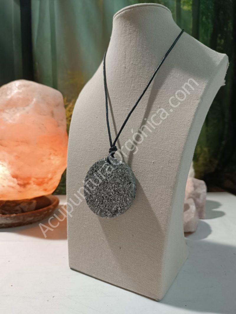 Colgante Círculo Grande. Orgonita - Electronite. - Imagen 3