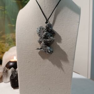 Colgante forma de Hada 1 ala orgonita electronite