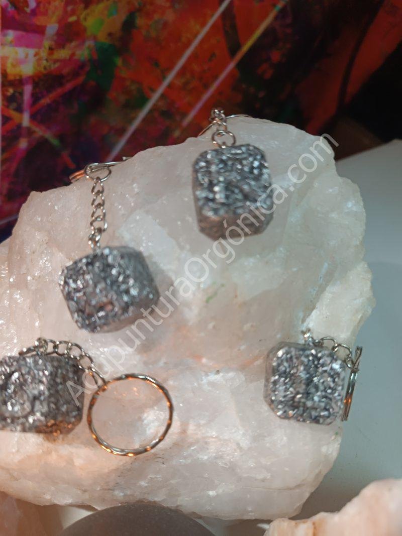 Llavero con Inicial Orgonita electronite