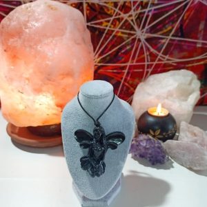 Colgante Orgonita Magnetita Hada 2 Alas