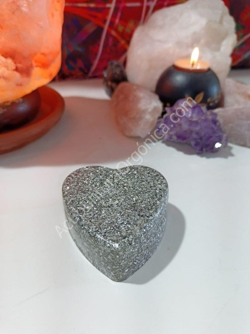 Orgonita electronite formato Corazón grande