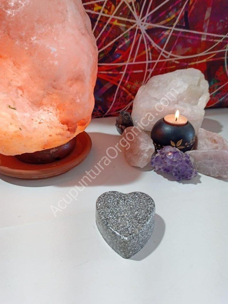 Orgonita electronite formato Corazón grande - Imagen 3