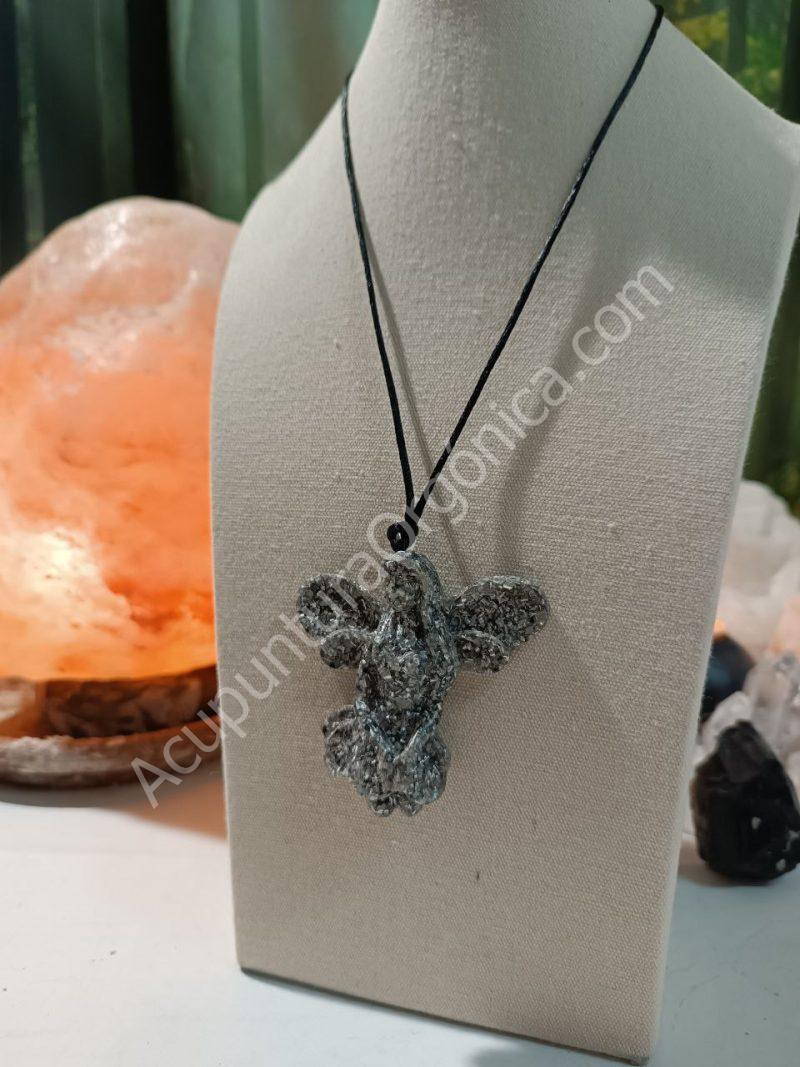 Colgante Hada 2 Alas. Orgonita - Electronite.