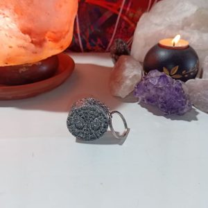 LLAVERO LOGOTIPO SPIDERMAN orgonita electronite