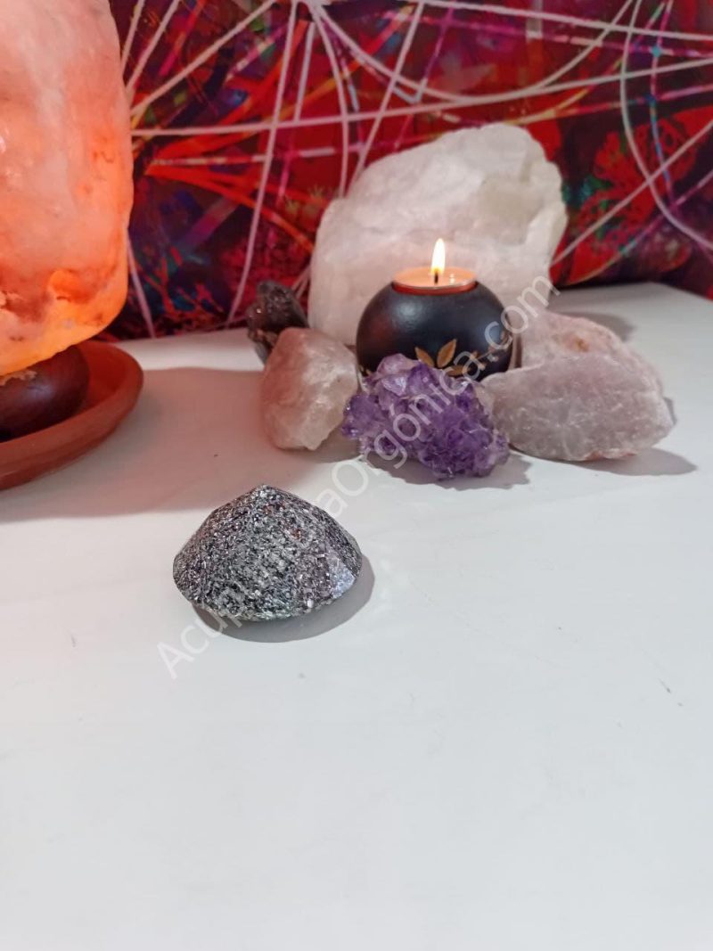 Orgonita electronite Pirámide formato Diamante mediana