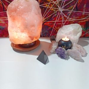 Orgonita VIRUTA DE HIERRO Pirámide 3 lados