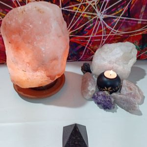 Orgonita VIRUTA DE HIERRO Pirámide mediana 4 lados