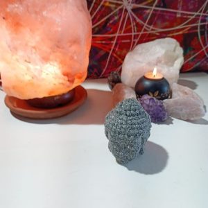 Orgonita electronite formato cabeza Buda