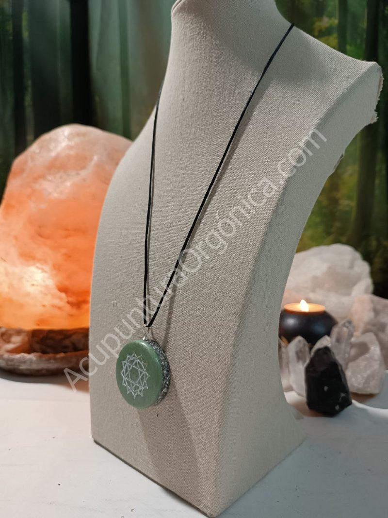 Colgante o llavero Orgonita electronite Chakra Corazón o Cardíaco - Imagen 3