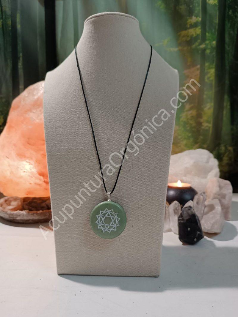 Colgante o llavero Orgonita electronite Chakra Corazón o Cardíaco - Imagen 4