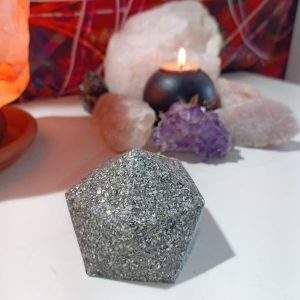 Orgonita Electronite Pirámide Facetada