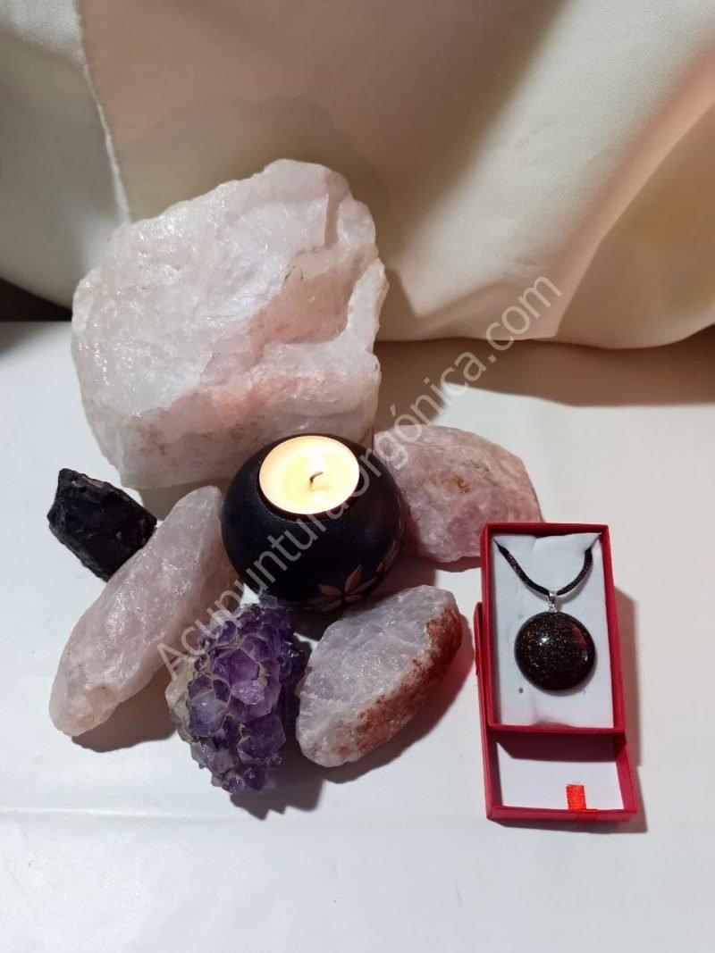Orgonita VIRUTA PEQUEÑA DE HIERRO colgante Semicírculo Pequeño - Imagen 5