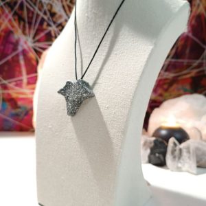 Colgante Hoja en Punta de Orgonita - Electronite