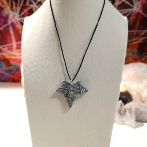 Colgante Hoja en Punta de Orgonita - Electronite