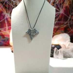 Colgante Hoja en Punta de Orgonita - Electronite