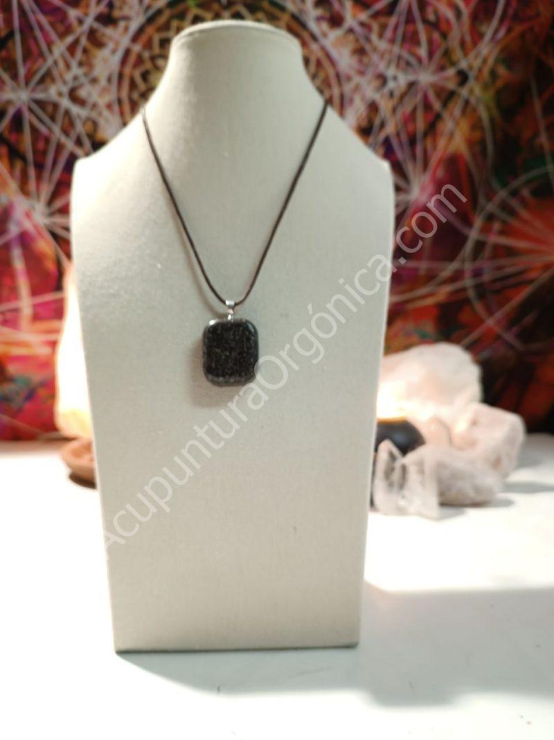 Orgonita VIRUTA PEQUEÑA DE HIERRO colgante Cuadrado - Imagen 2