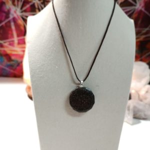 Orgonita VIRUTA PEQUEÑA DE HIERRO colgante Dodecágono