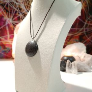 Orgonita VIRUTA PEQUEÑA DE HIERRO colgante Semicírculo Grande