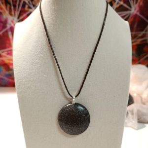 Orgonita VIRUTA PEQUEÑA DE HIERRO colgante Semicírculo Grande