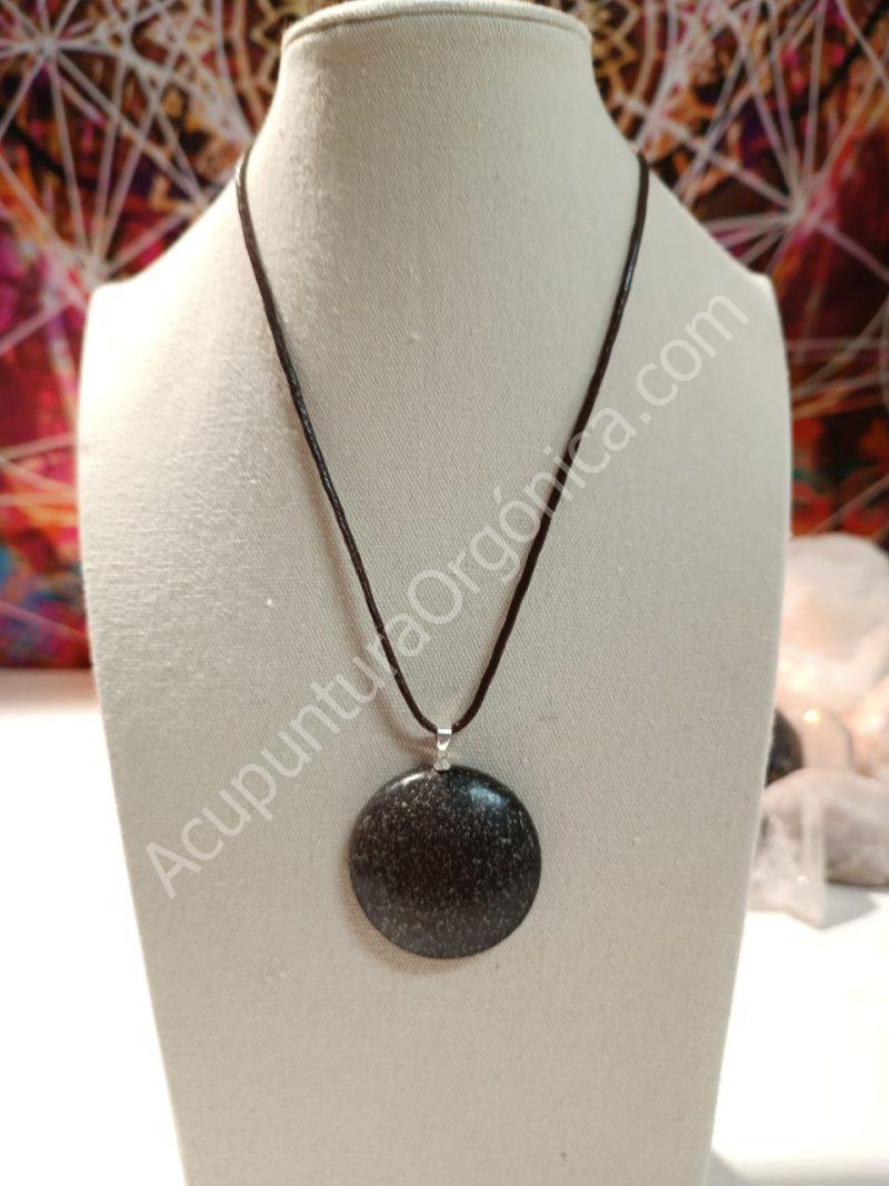 Orgonita VIRUTA PEQUEÑA DE HIERRO colgante Semicírculo Grande