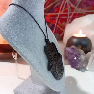 Orgonita El Jamsa Colgante Magnetita