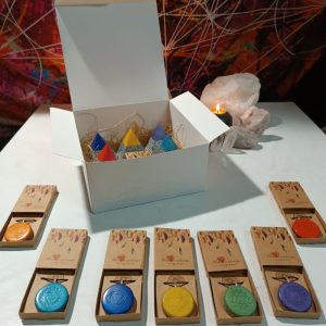 Conjunto Pirámides Chakras