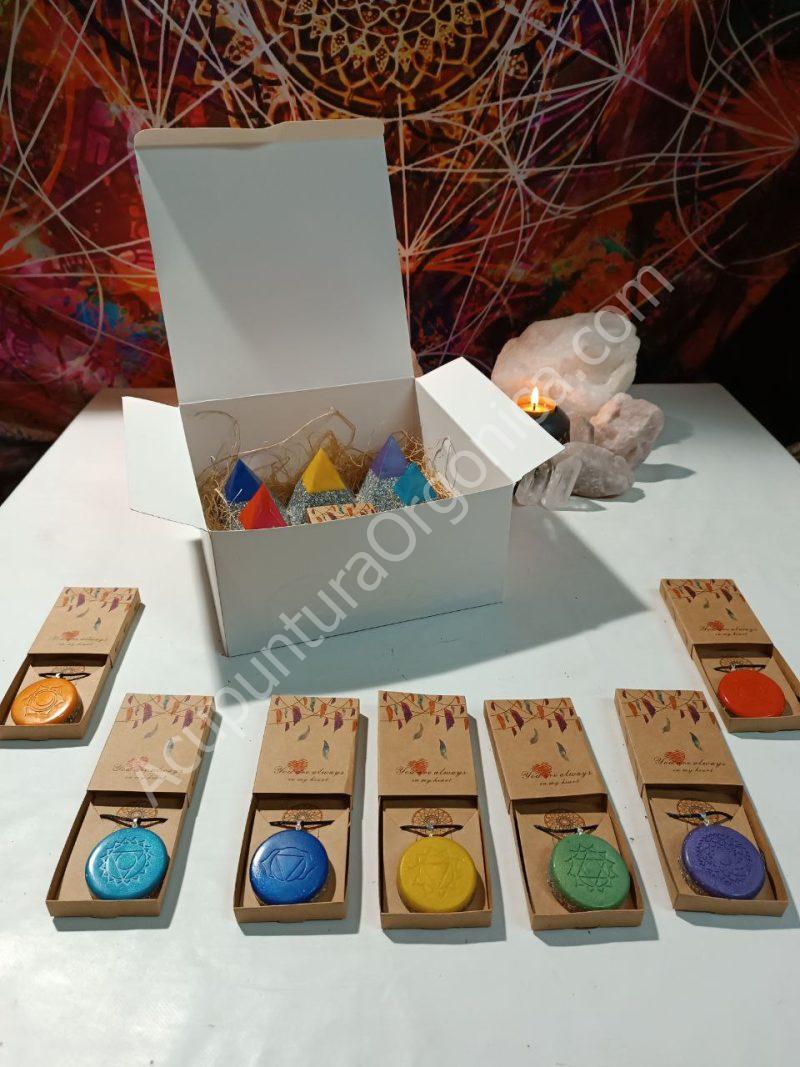 Conjunto Pirámides Chakras - Imagen 4