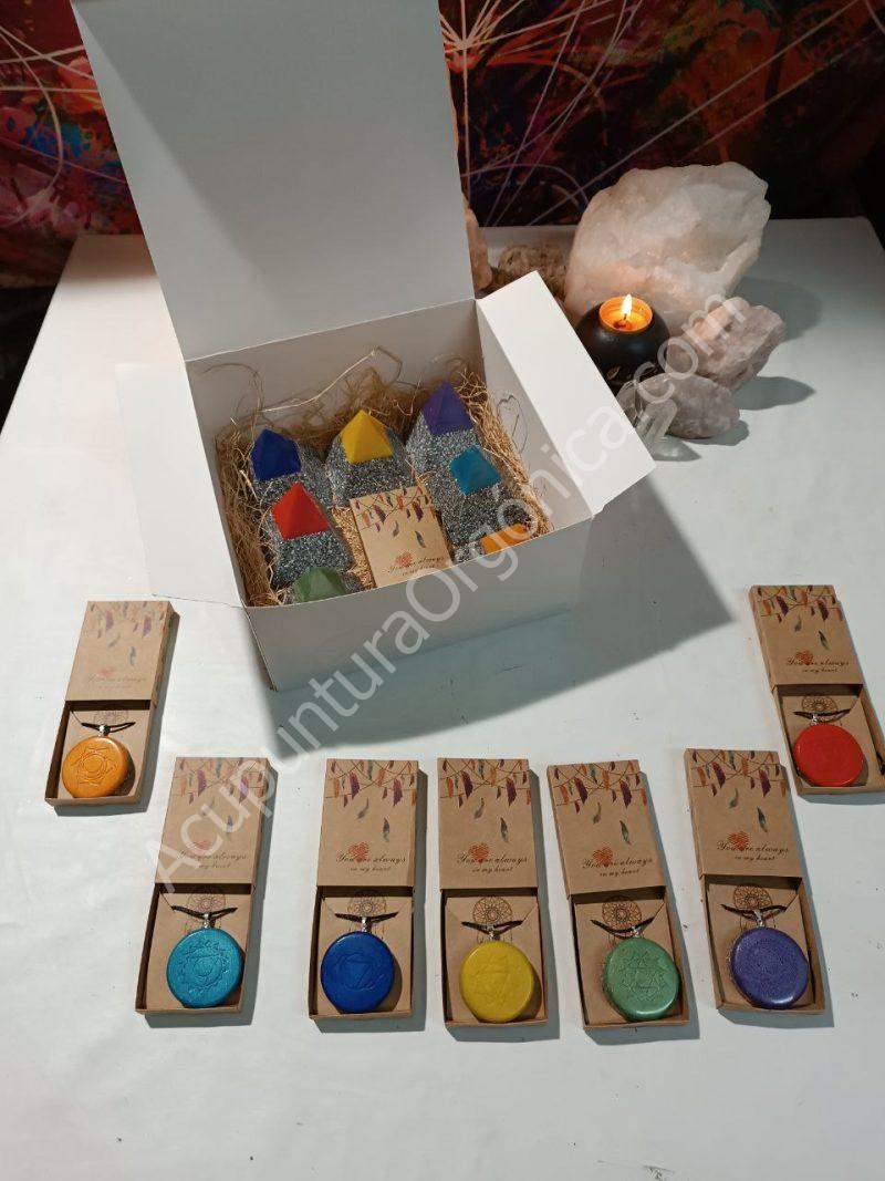 Conjunto Pirámides Chakras - Imagen 2
